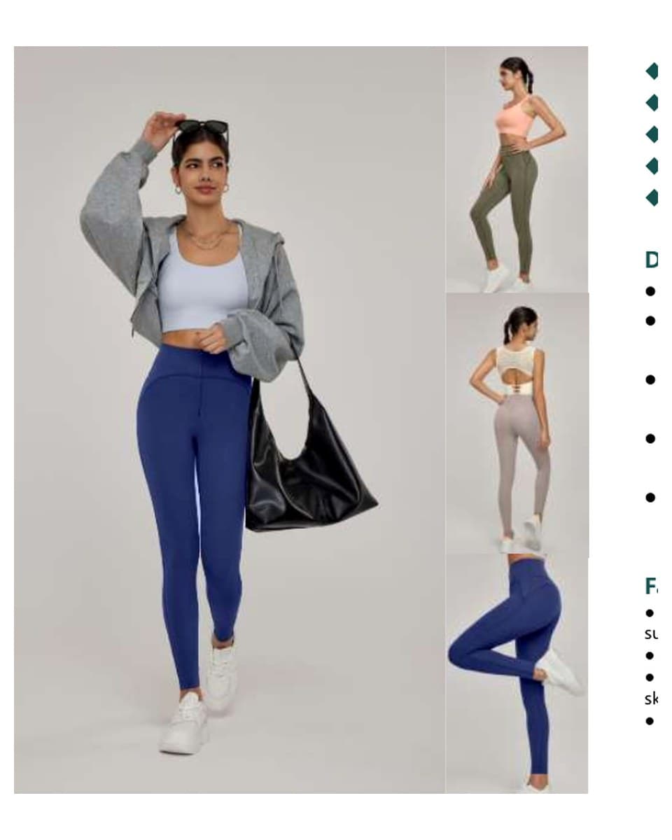 Custom Active Bottom DWP115109 activewear development reference image