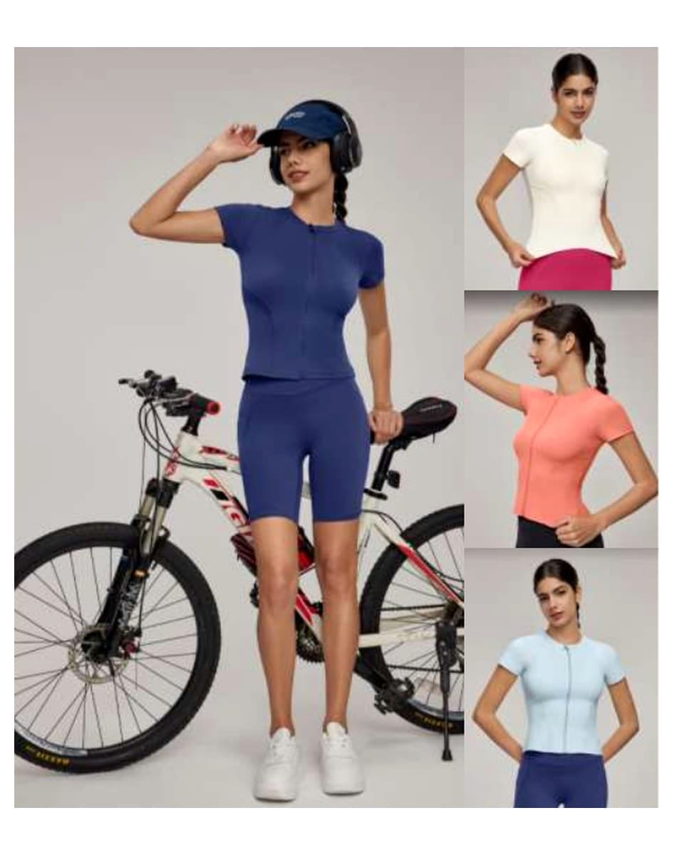 Custom Yoga Top DWY115087 activewear development reference image