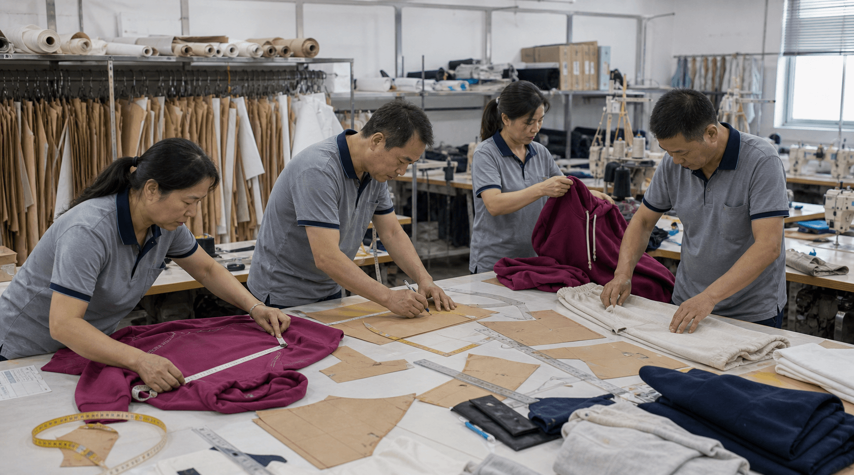 Sample and pattern discussion
