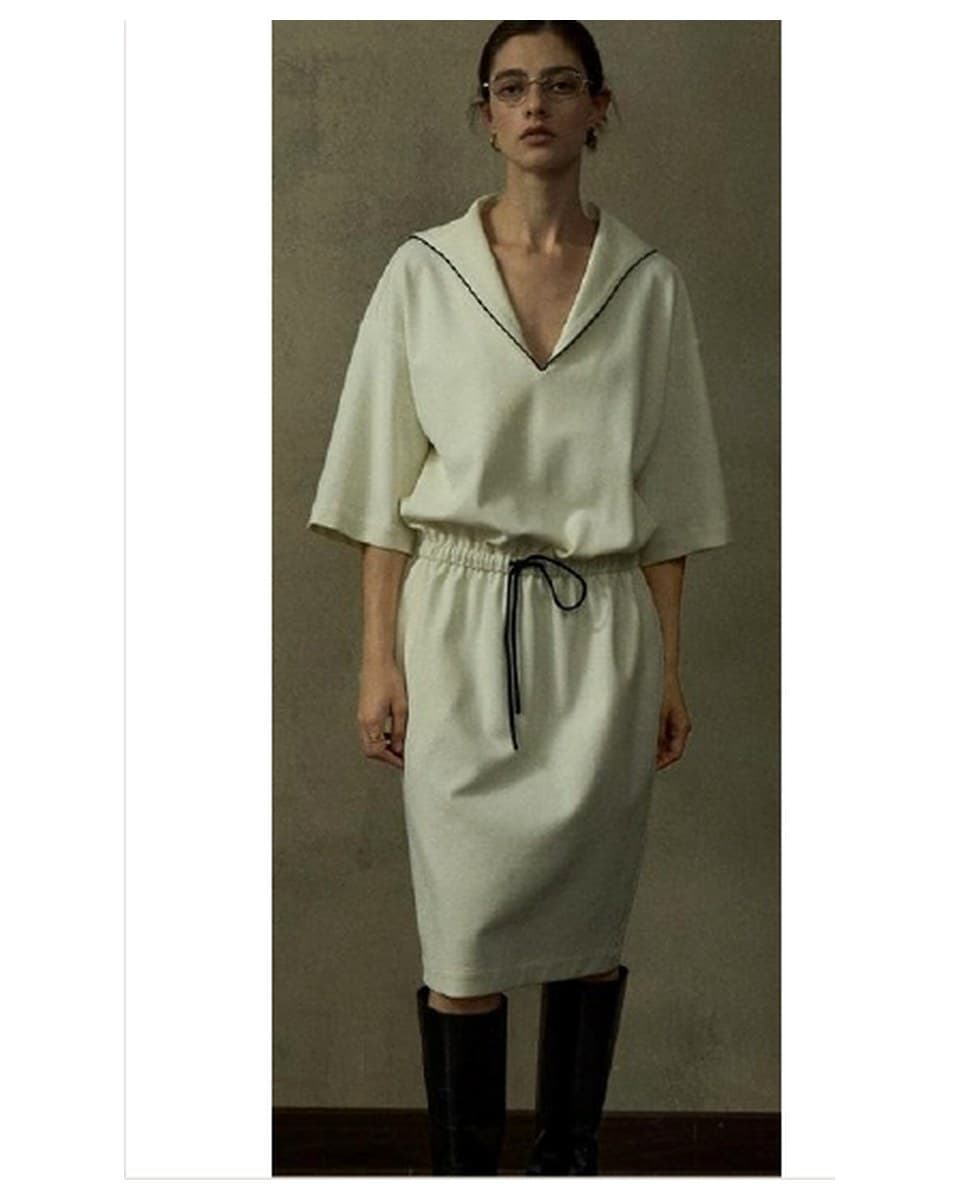 Recycled Stretch Belted Shirt Dress product photo from Yinshan Fashion Dress Collection 2026