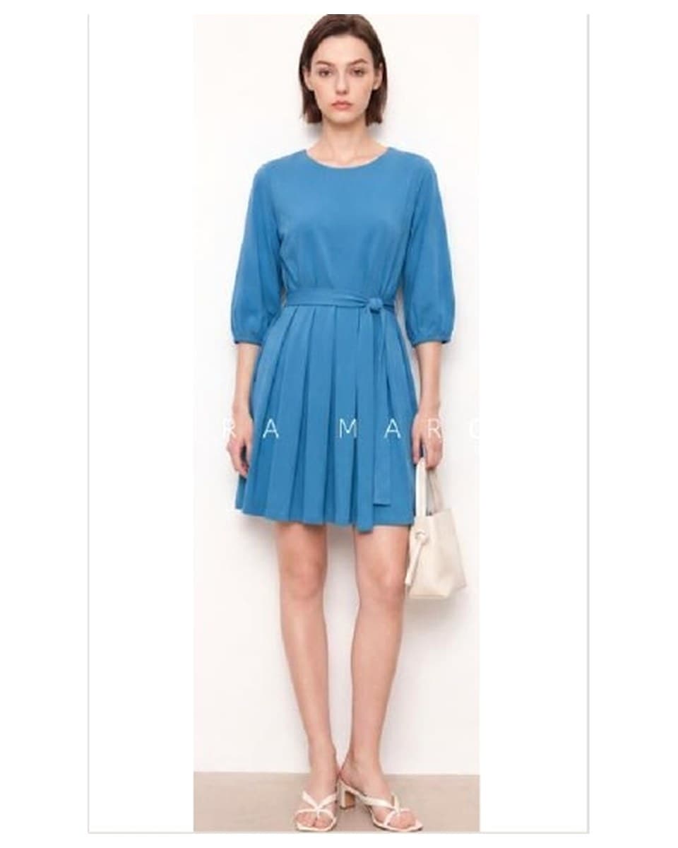 Cotton Tie-Waist Knit Mini Dress product photo from Yinshan Fashion Dress Collection 2026