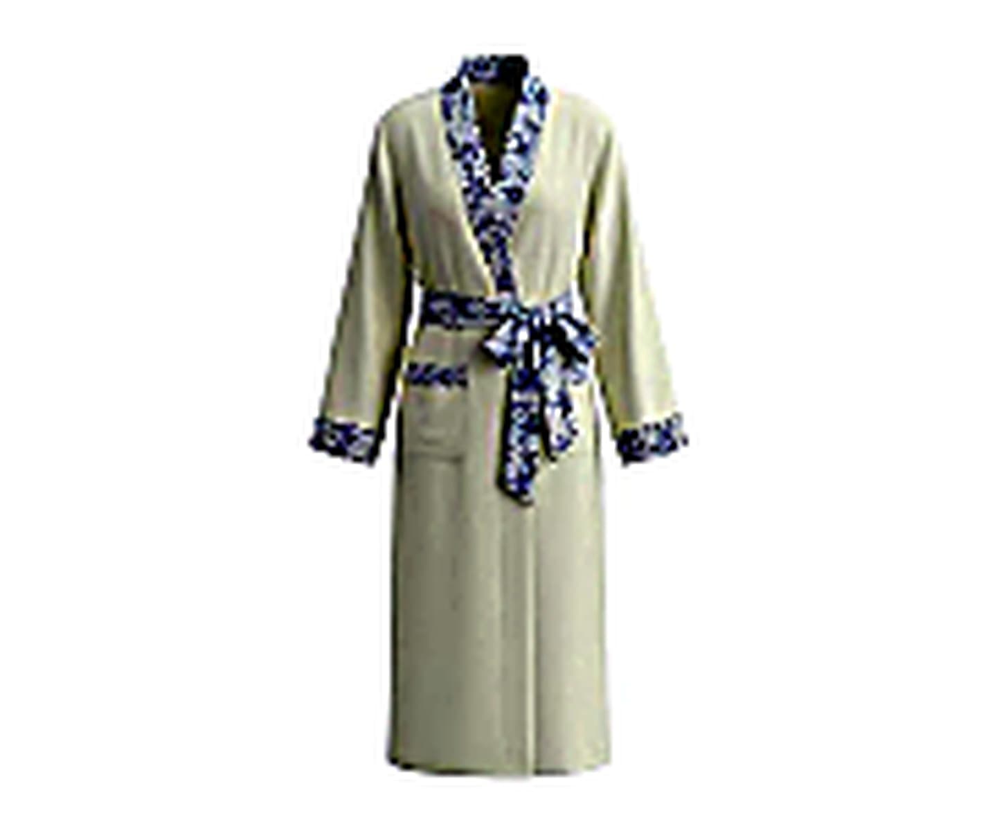Soft Robe & Cami Lounge Set wearing and construction view 3