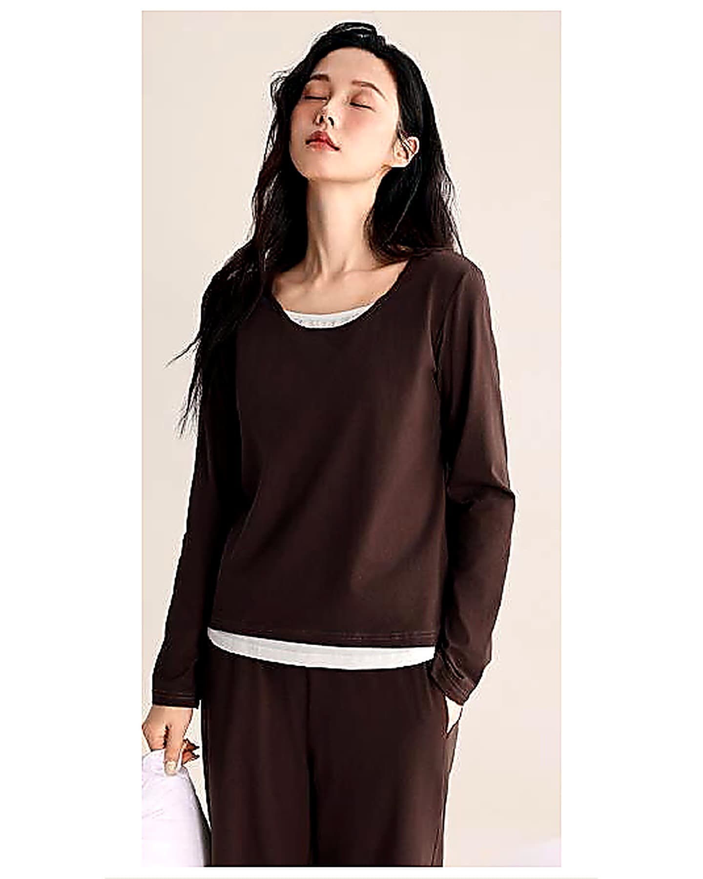 Cotton Stretch Lounge Set pajamas and loungewear B2B development reference image