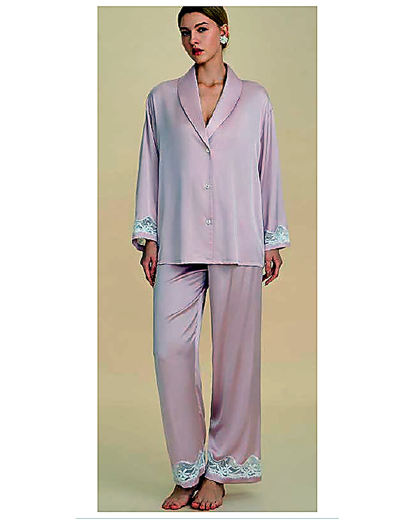 Blush Easy Lounge Set pajamas and loungewear B2B development reference image