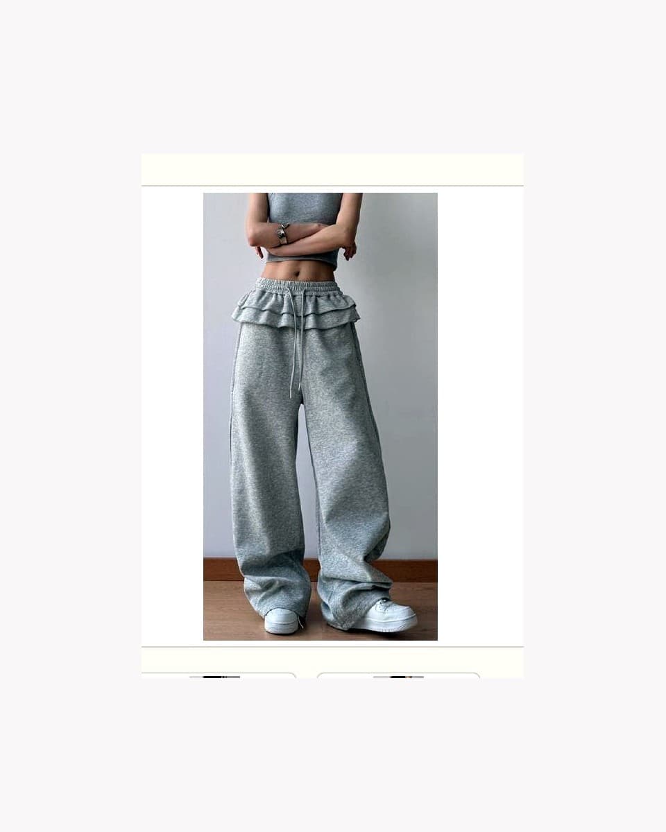 Washed Cargo Sweat Pant product reference for custom casual fashion manufacturing