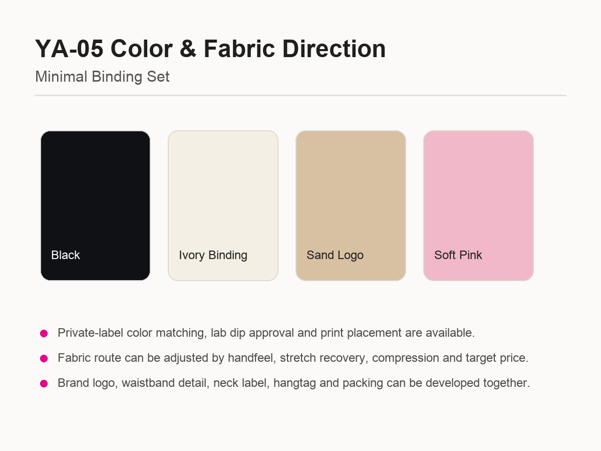 Minimal Binding ensemble fabric development image 2