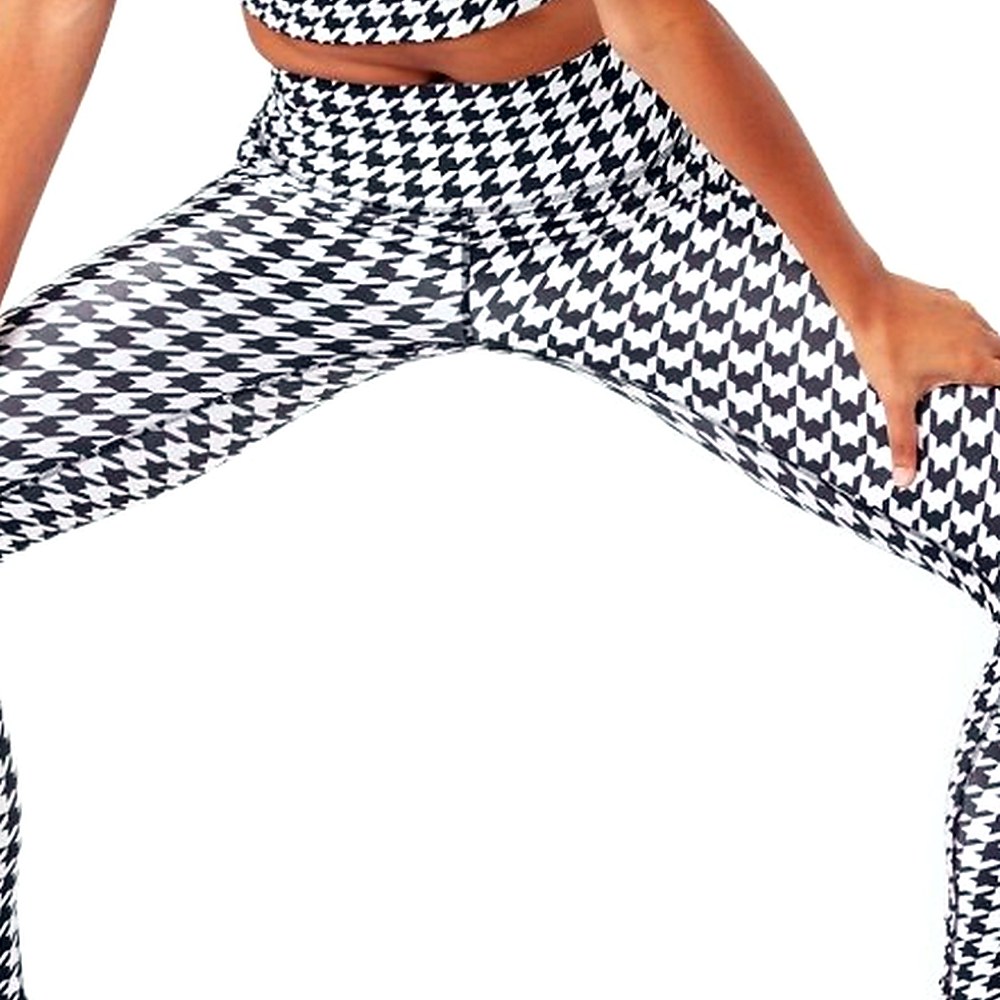 Houndstooth Statement Set fabric development image 1