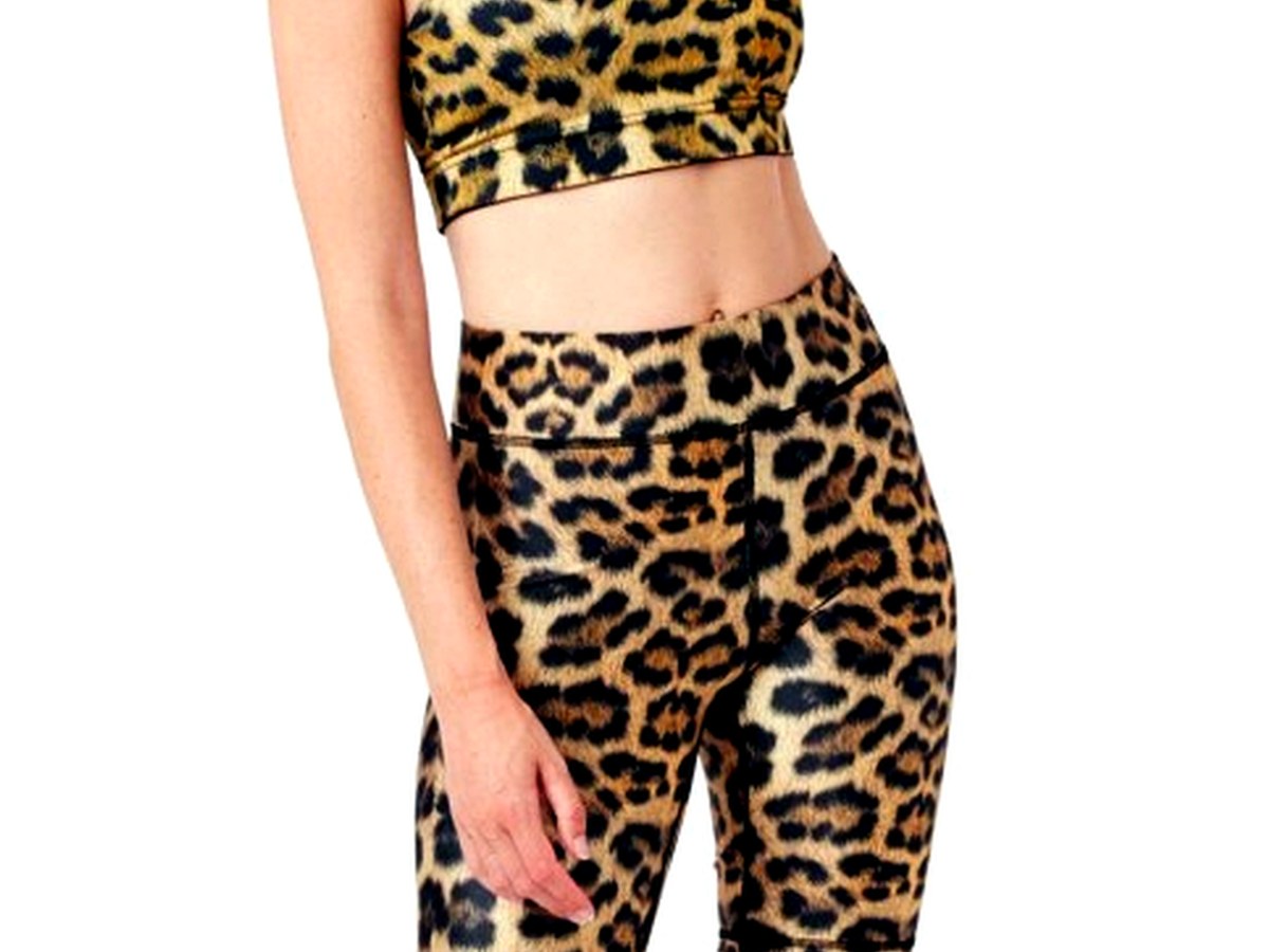 Animal Print Bike set wearing and construction view 1