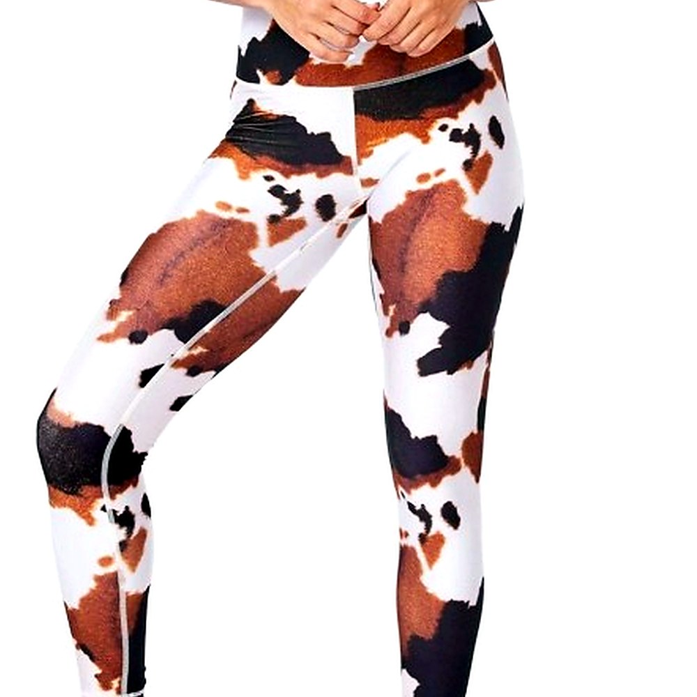 Cow Print Active ensemble fabric development image 1