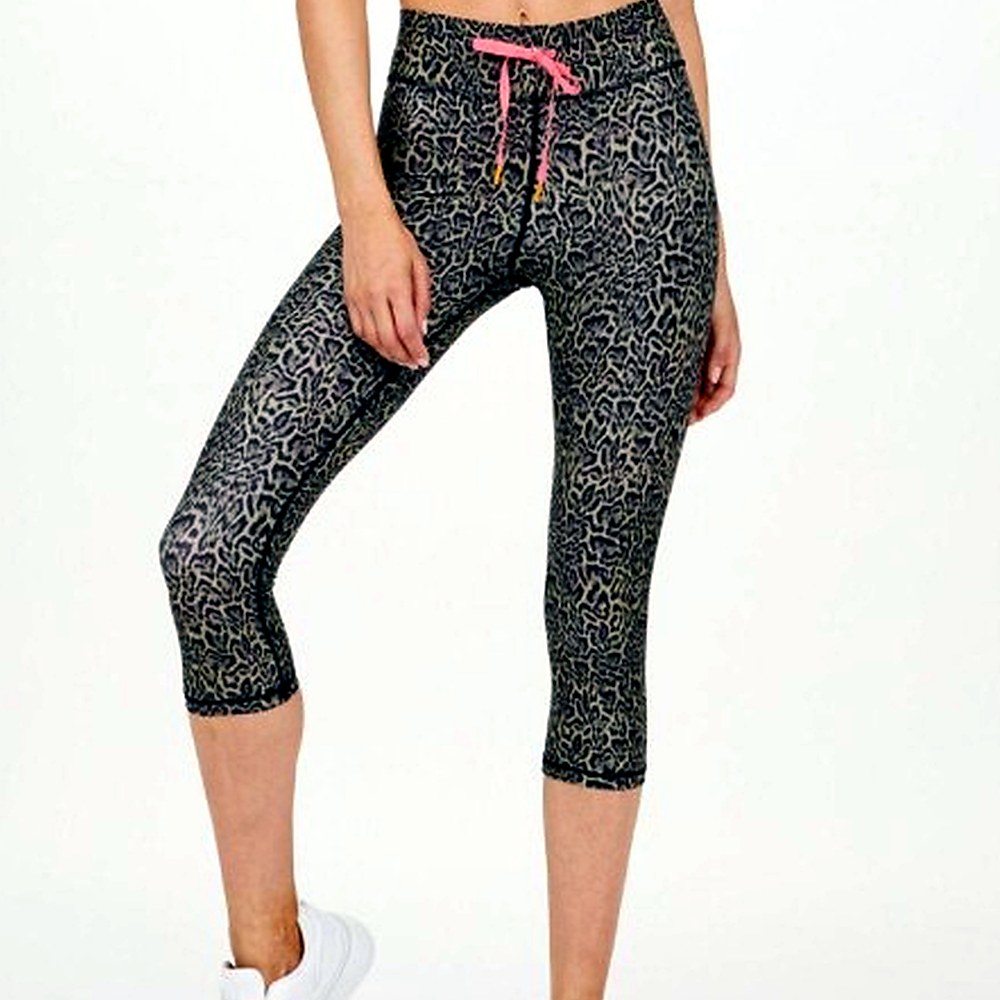 Leopard Capri Studio ensemble fabric development image 1