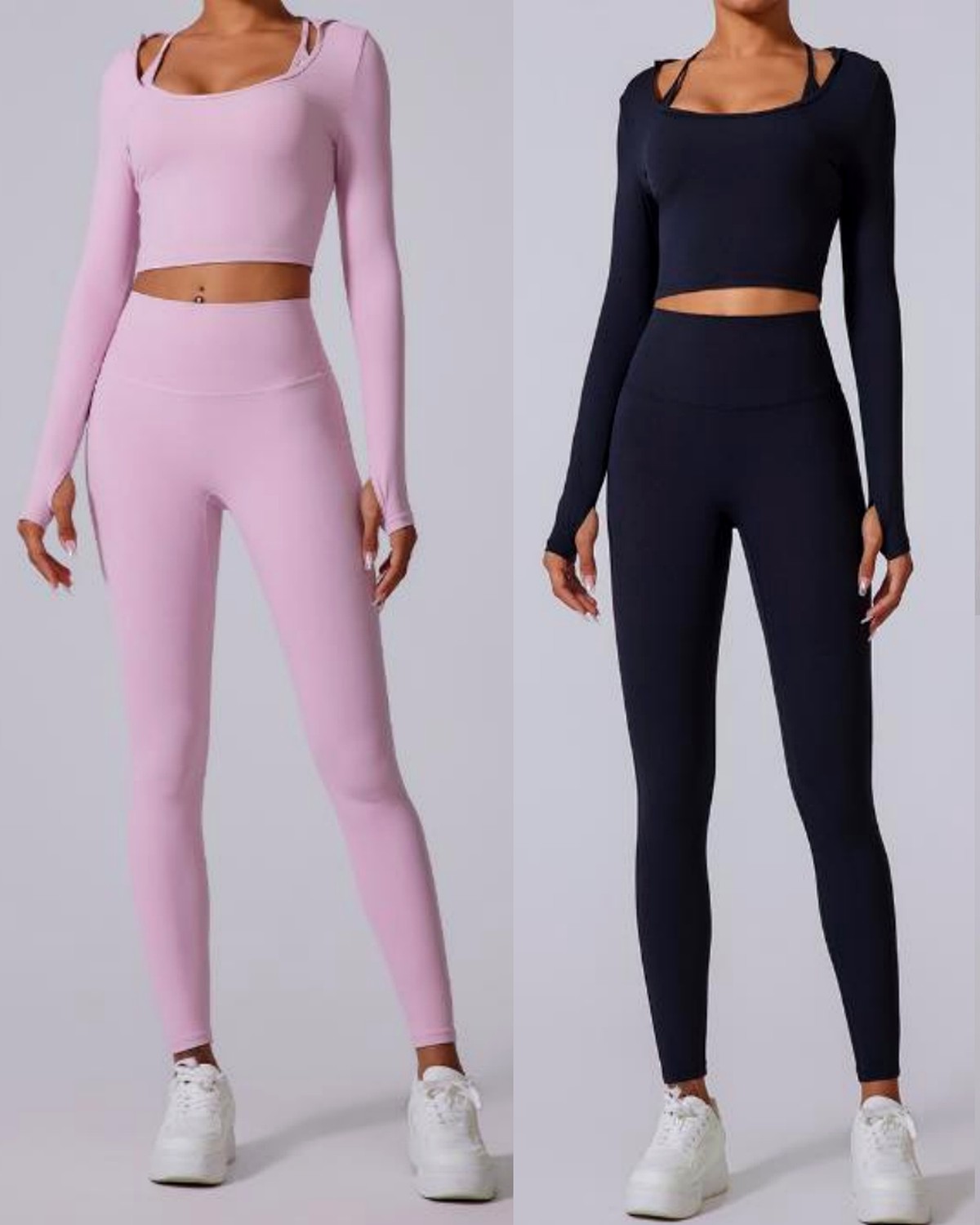 Hooded Thumbhole Training Set product reference from Yinshan Activewear Performance Collection V2