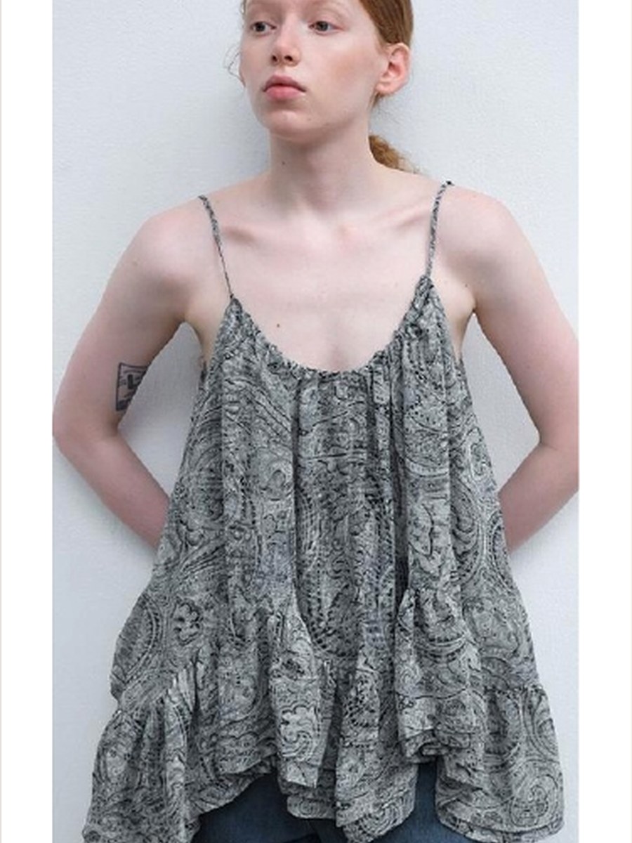 Printed Swing Cami Blouse product photo from Yinshan Blouse Collection 2026