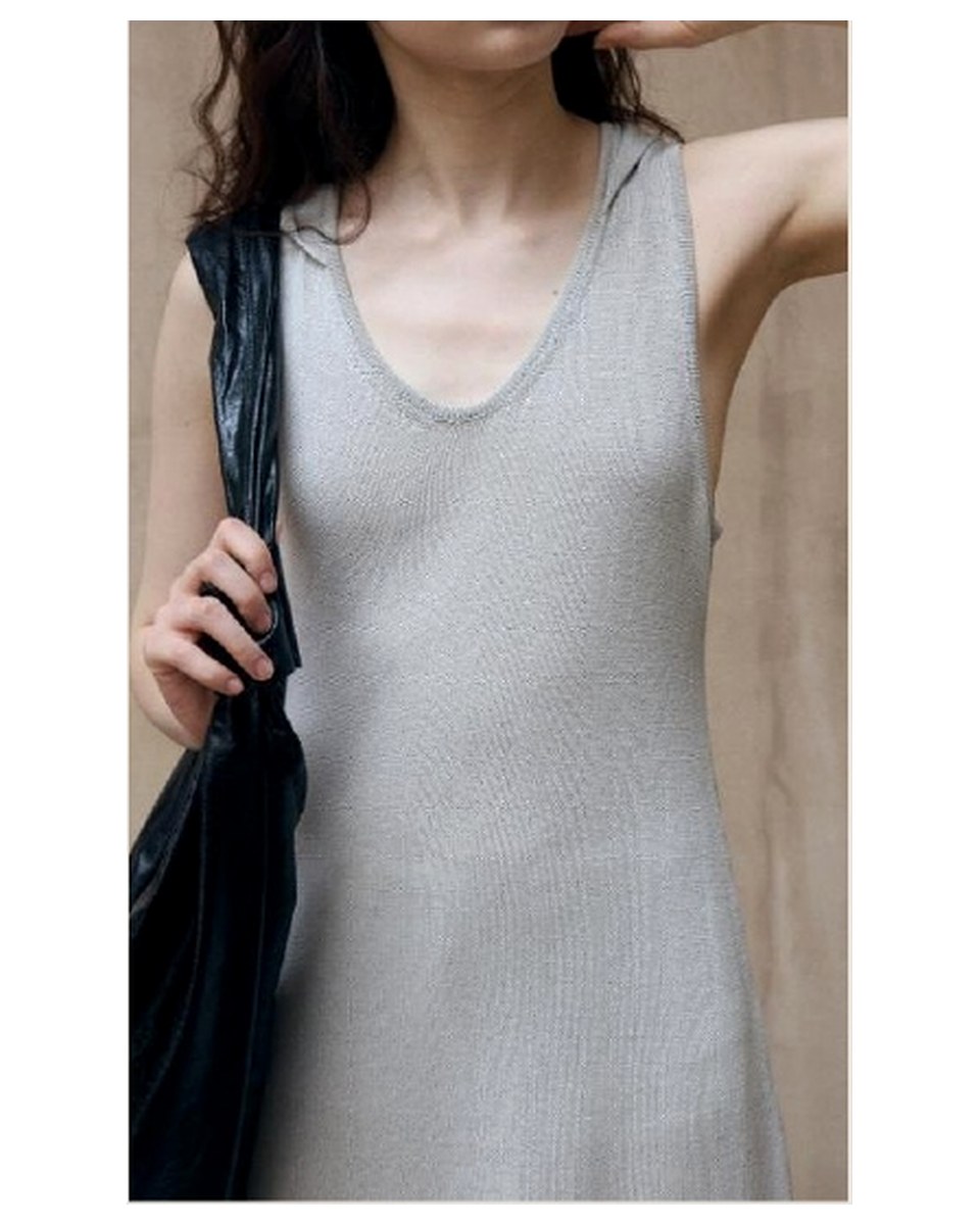 Cotton Lyocell Hooded Maxi Dress product photo from Yinshan Fashion Dress Collection 2026