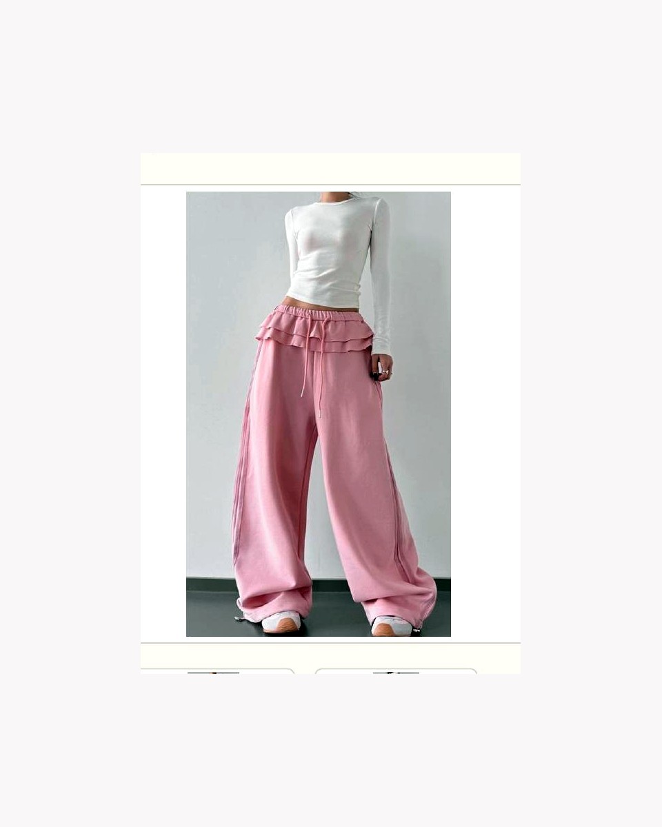 Drawcord Balloon Pant product reference for custom casual fashion manufacturing