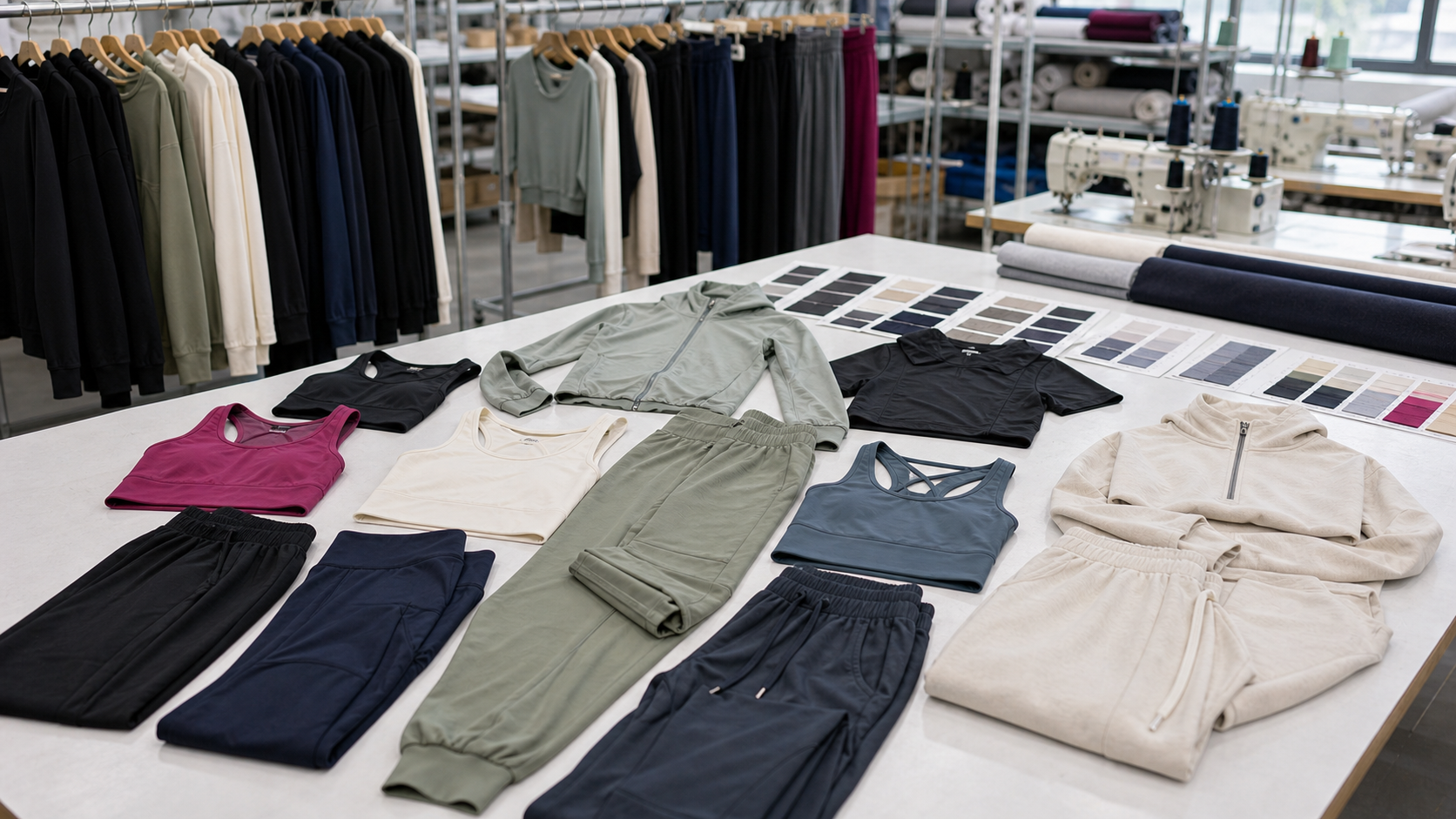 Leggings Premium Detail Style product sample for fashion apparel manufacturing