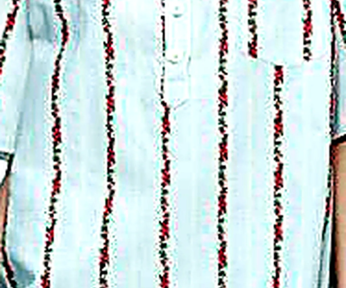 Cotton Stripe Short Set fabric development image 1