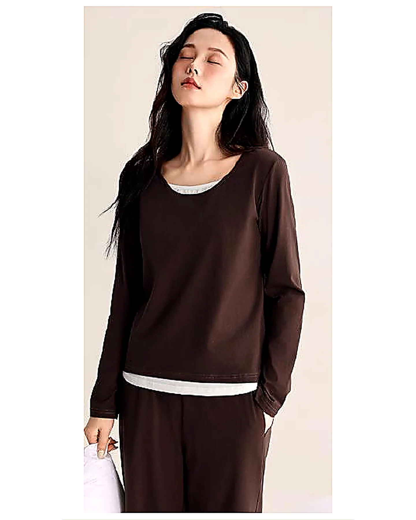 Cotton Stretch Lounge Set pajamas and loungewear B2B development reference image
