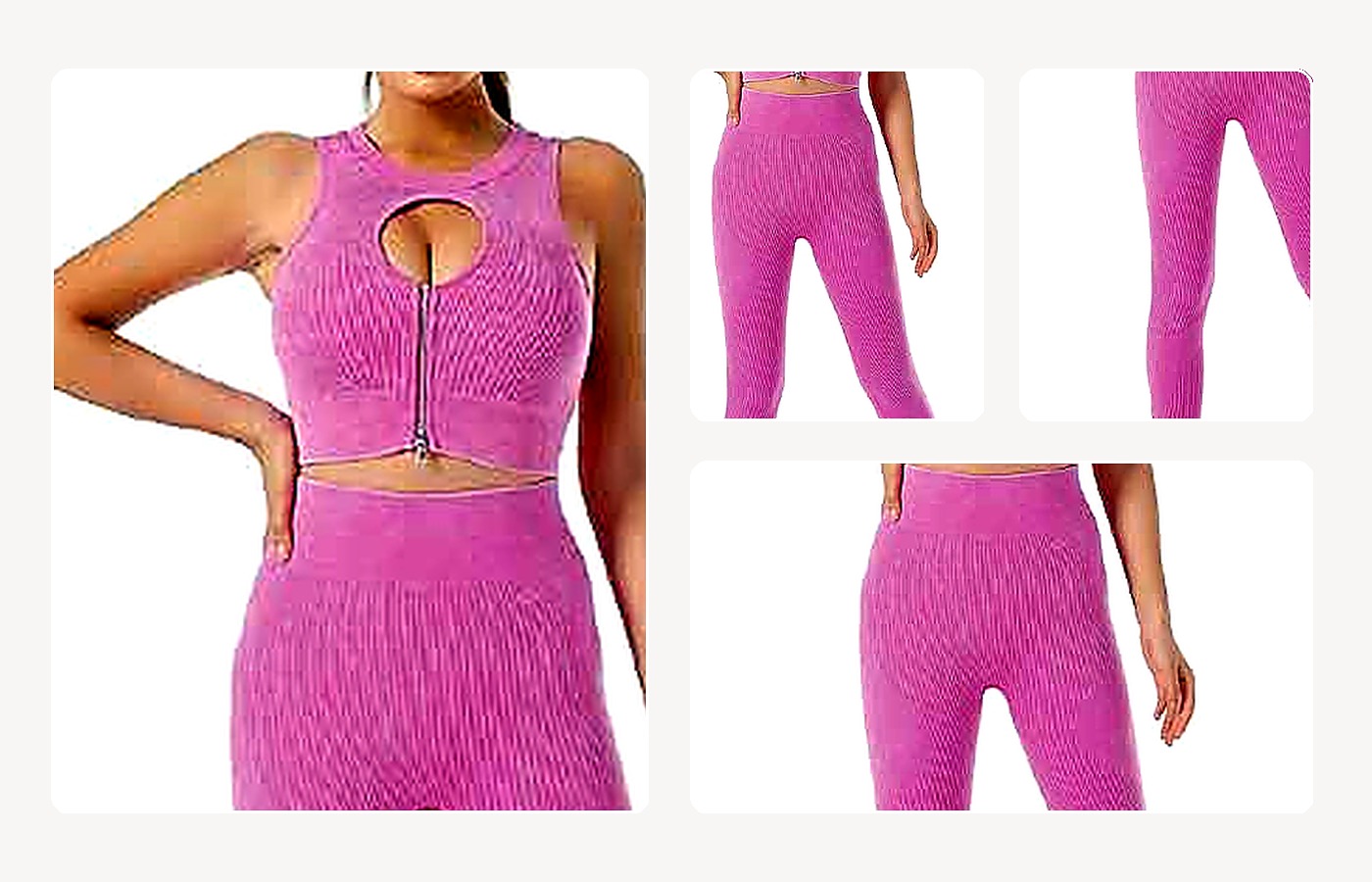 Seamless Full Active Set wearing and construction view 1