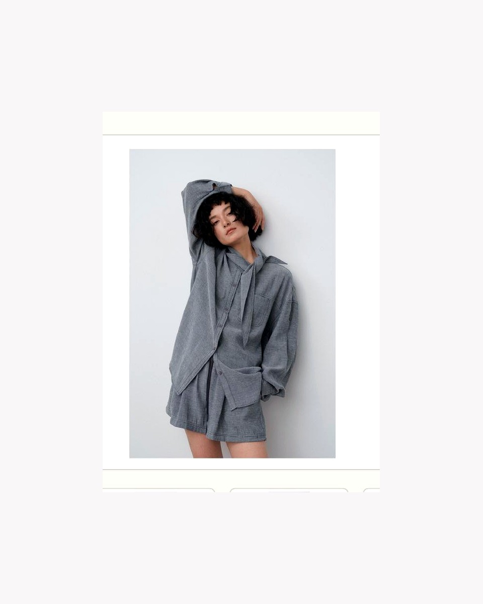 Oversized Hooded Shirt Jacket product reference for custom casual fashion manufacturing