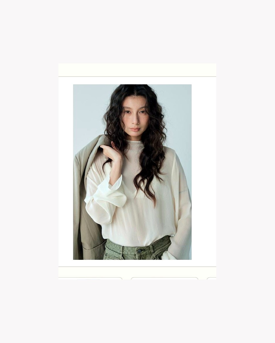 Soft Tie-Neck Blouse product reference for custom casual fashion manufacturing