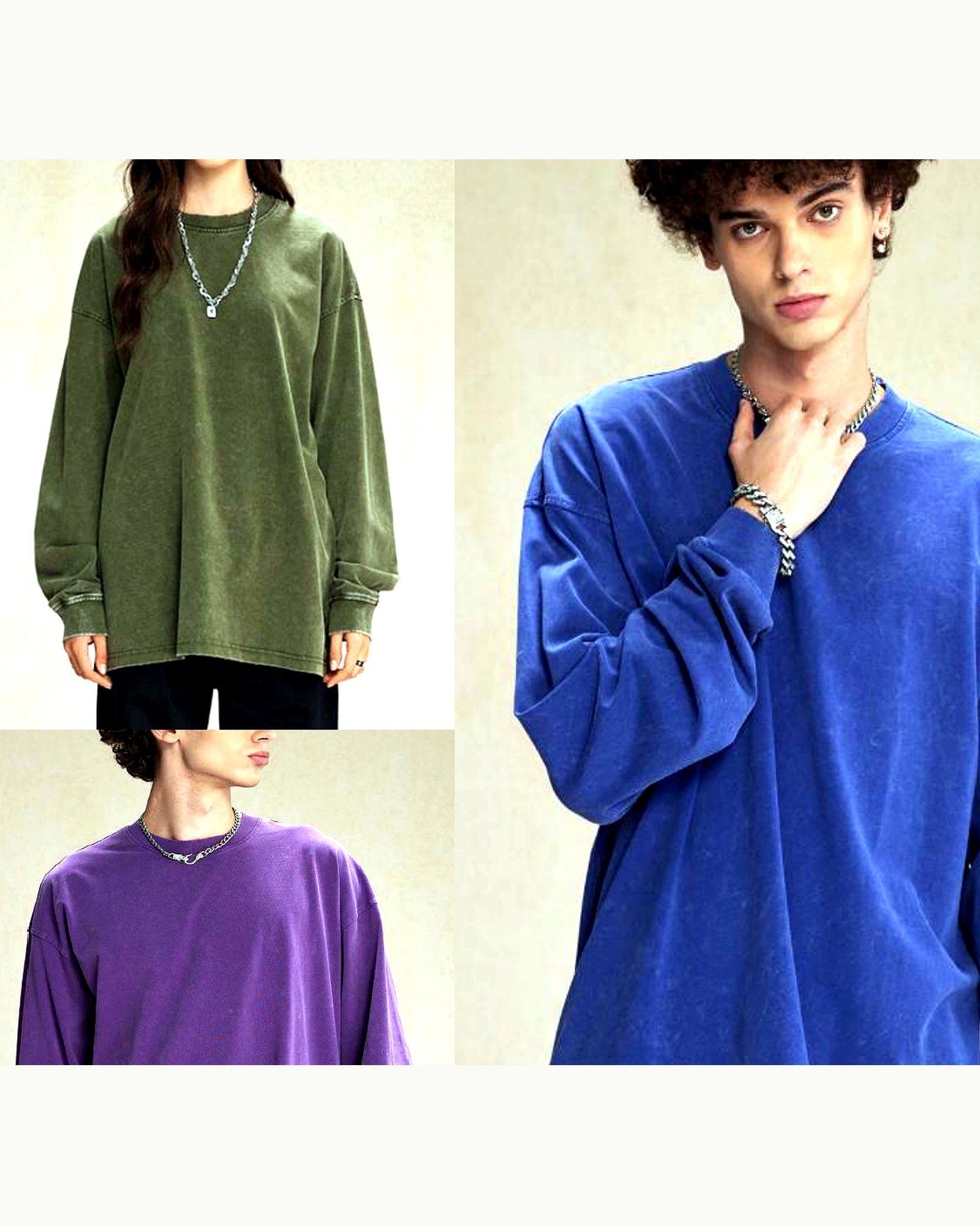 Washed pullover sample for fleece hoodie and sweatshirt development