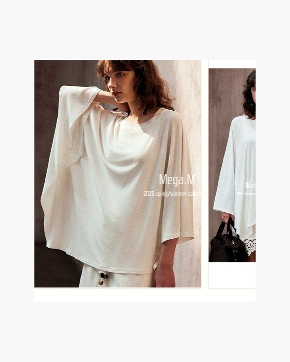 Lyocell Polyester Linen Oversized Tee product reference for custom casual fashion manufacturing