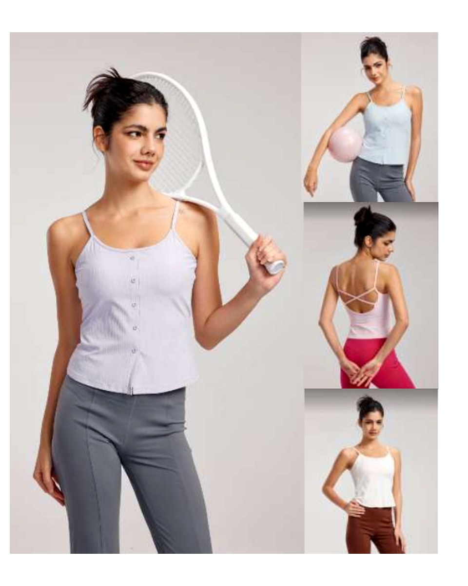 Custom Yoga Sports Bra DWB115005 activewear development reference image
