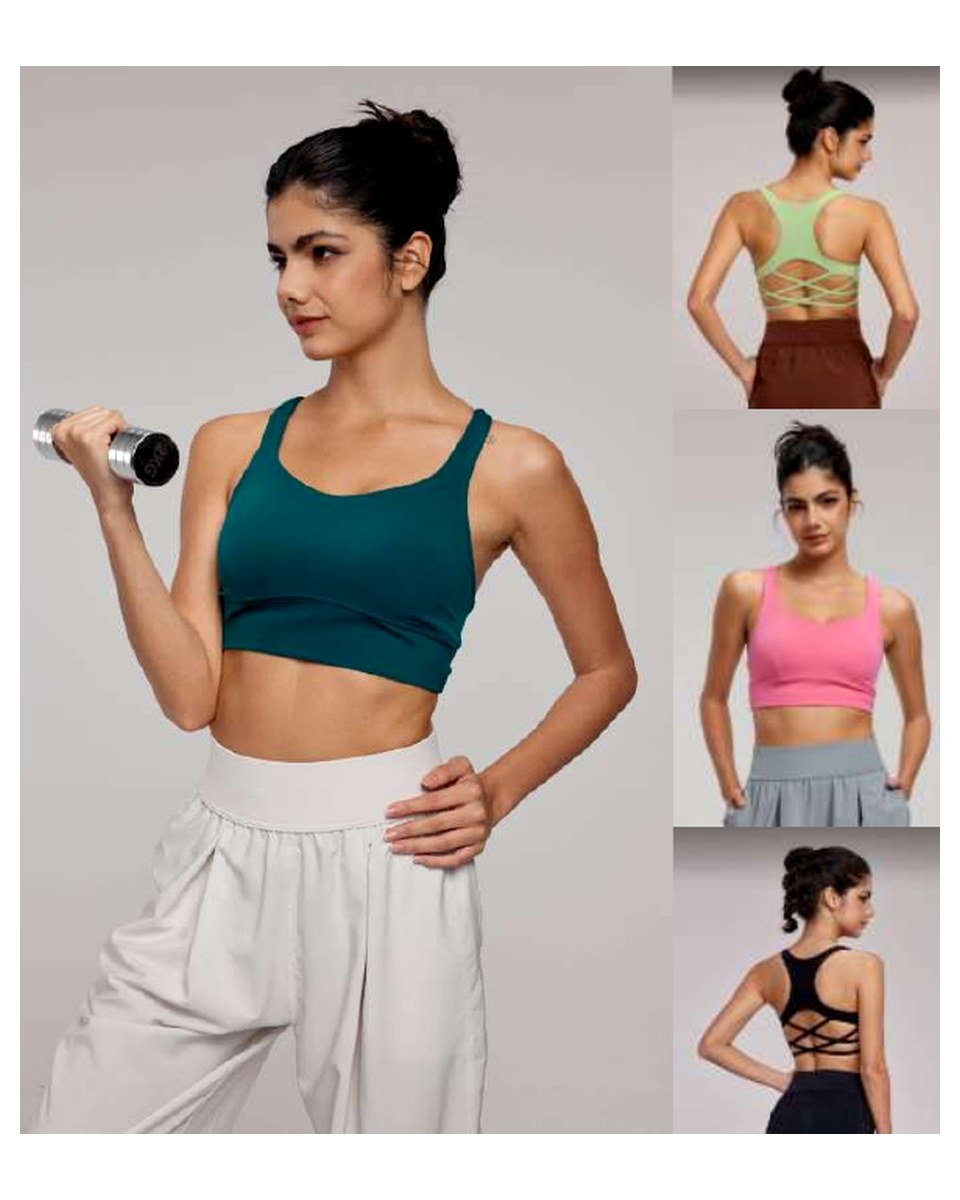Custom Yoga Sports Bra DWB115040 activewear development reference image