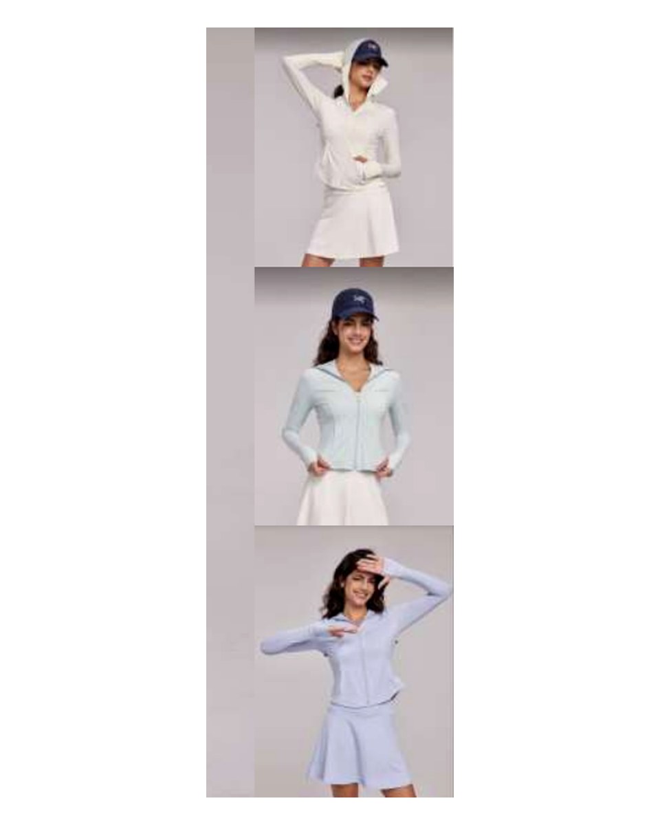 Custom Long-Sleeve Active Top DWN115010 wearing and construction view 1