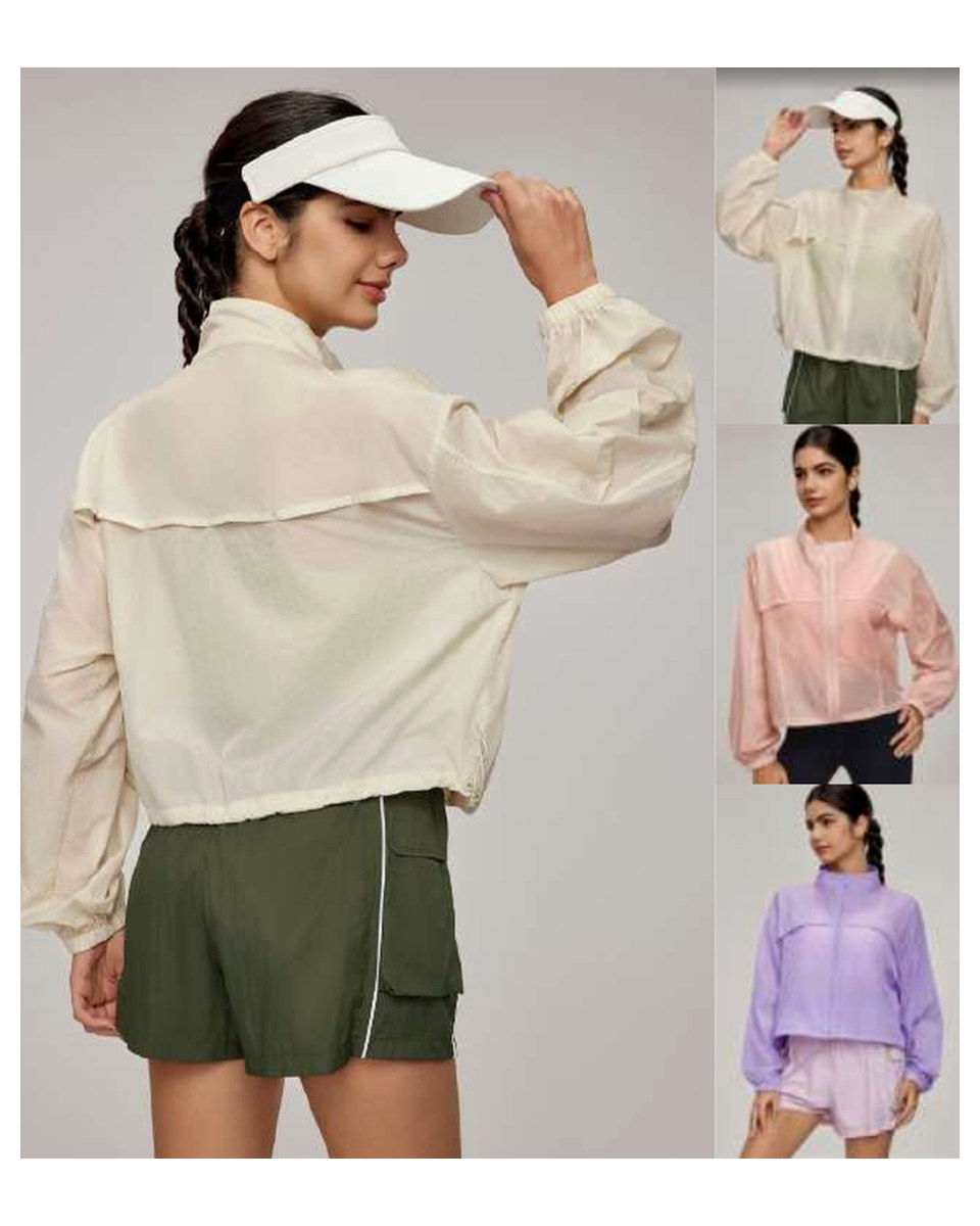Custom Long-Sleeve Active Top DWN115117 activewear development reference image