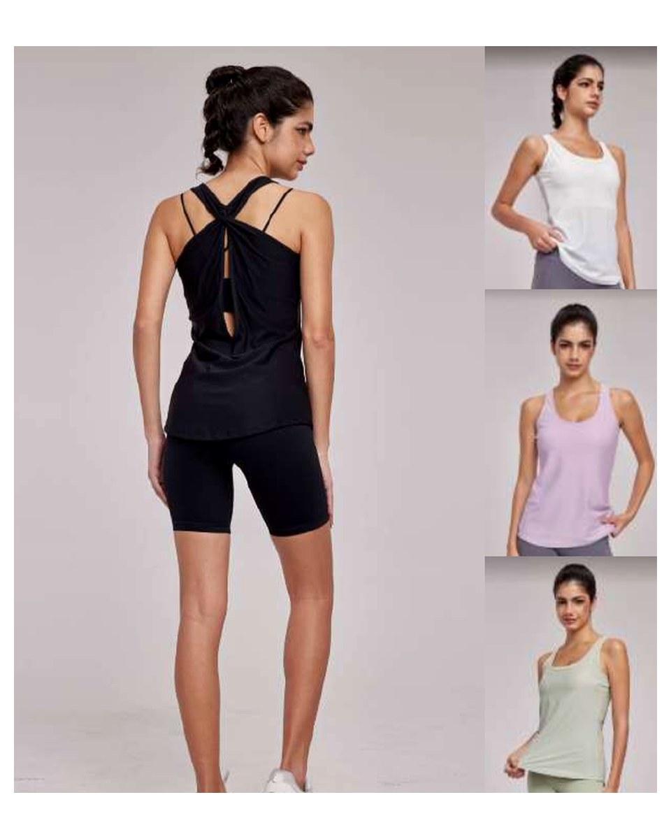 Custom Yoga Top DWR115004 activewear development reference image