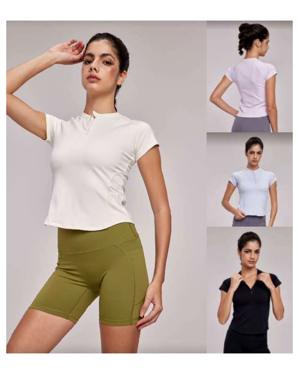 Custom Yoga Top DWY115022 activewear development reference image